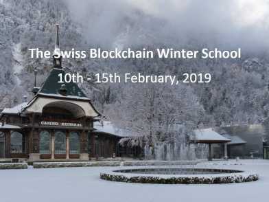 The Swiss Blockchain Winter School